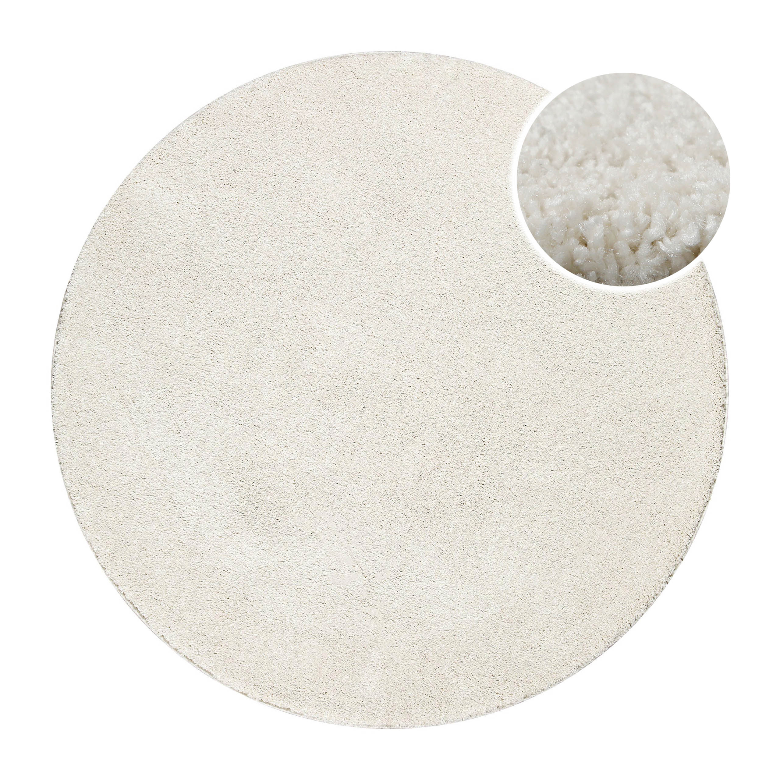 weconhome-basics-nova-kurzflorteppich-rund-creme-wei-maschinengewebter-teppich-a image 1