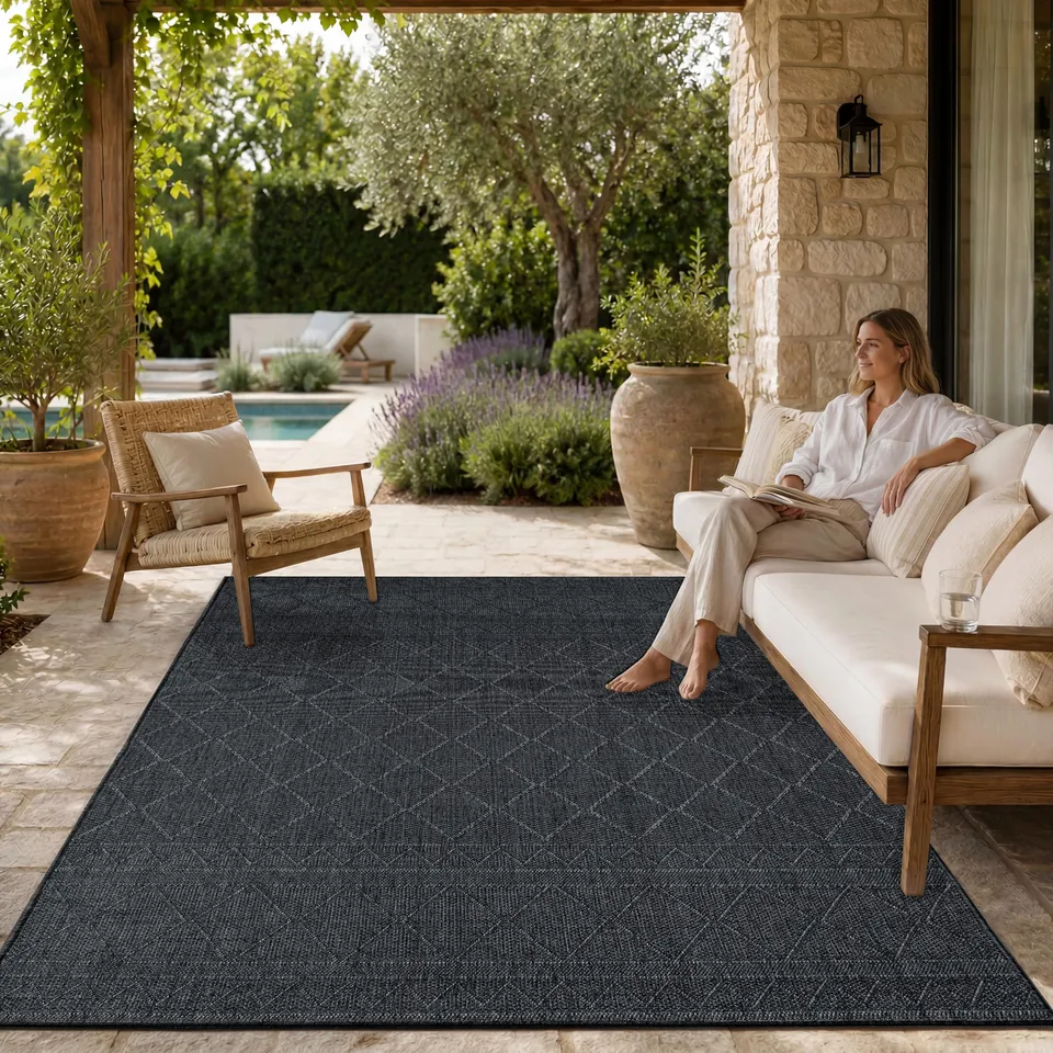 paco-home-aachen-outdoor-teppich-80x150-cm-anthrazit-2-boho image 1