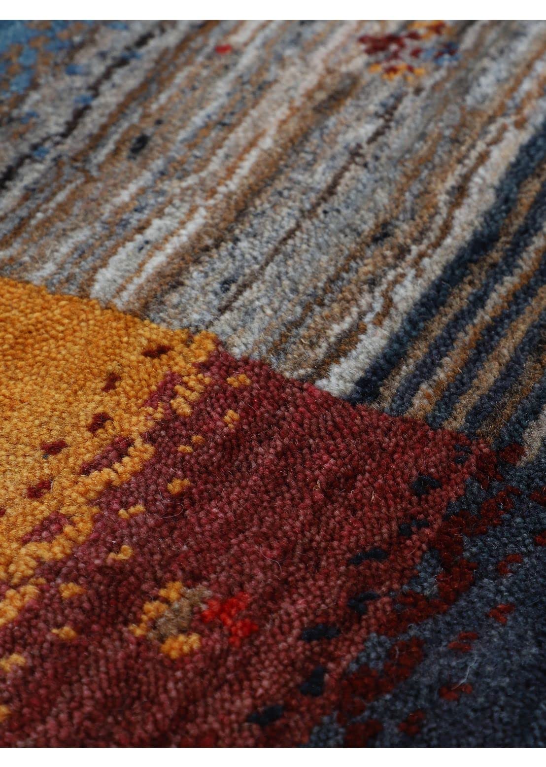 carpetfine-gabbeh-don-l-ufer-80x300-cm-multicolor-wolle image 7