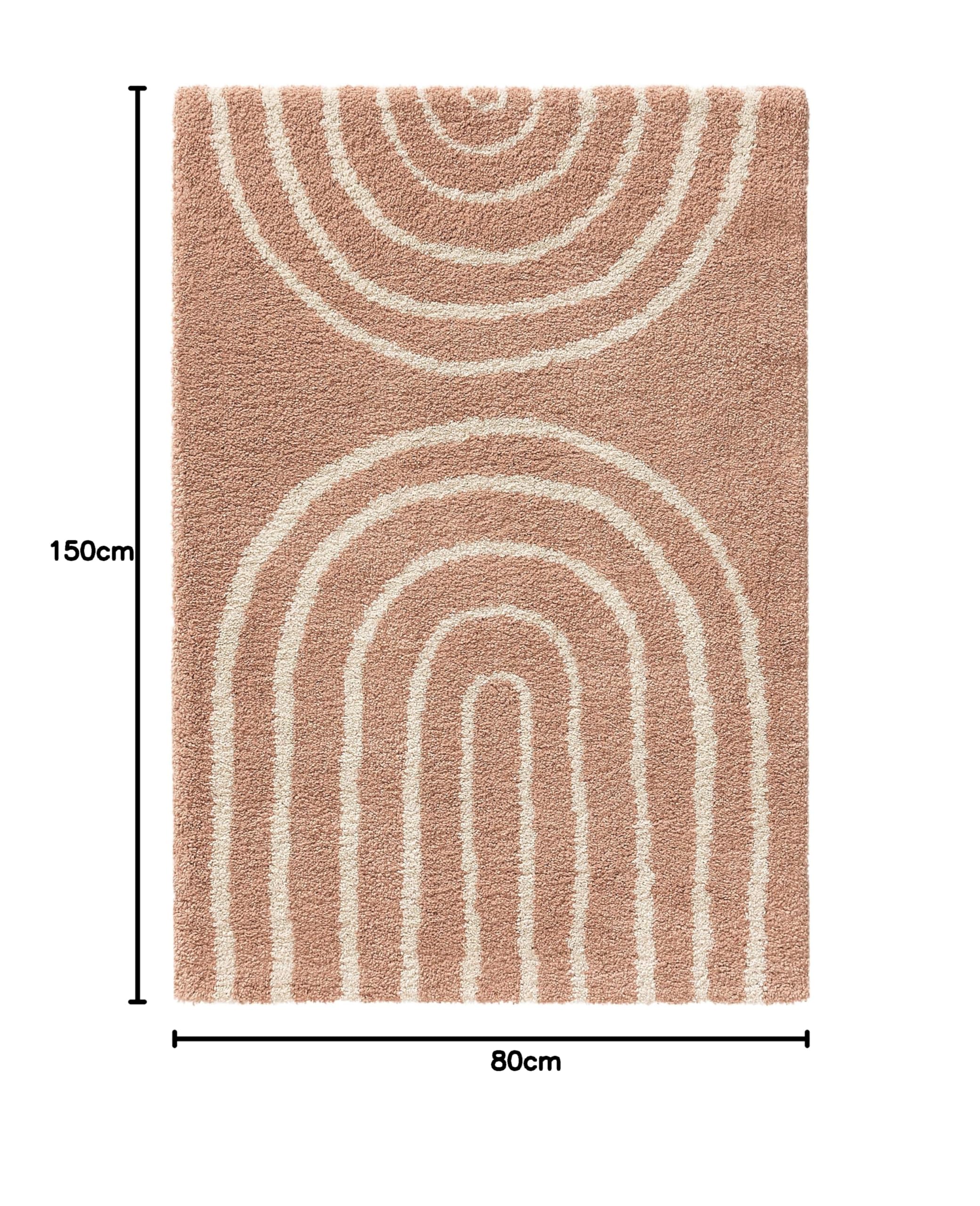 benuta-lytte-kinderteppich-gobi-rosa-80x150-cm-kunstfaser image 2