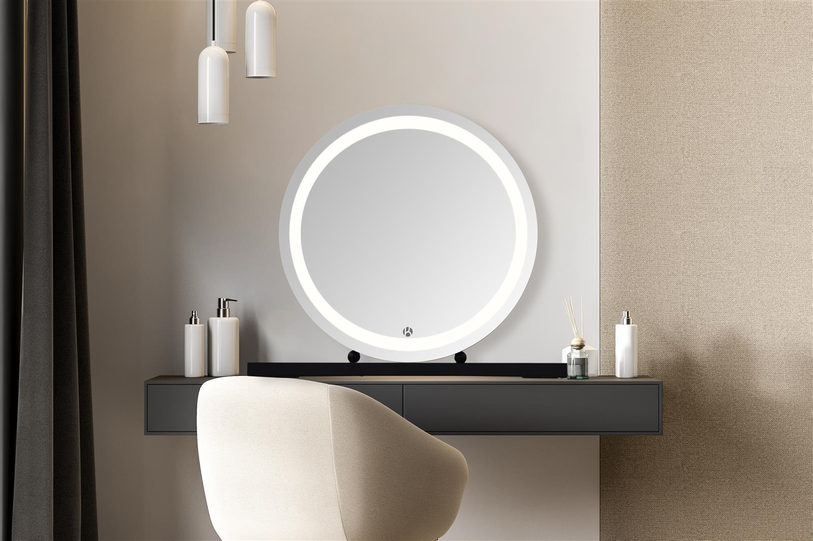 kayoom-led-schminkspiegel-glamory-125-10x60x53-cm-eisen-glas-mdf-schwarz-oder-we image 5