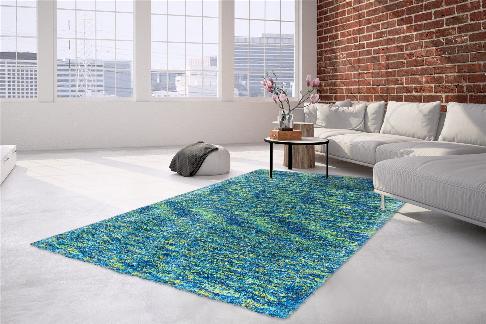 kayoom-mona-8043-farbintensiver-hochflorteppich-weicher-flor-modernes-design-ver image 6