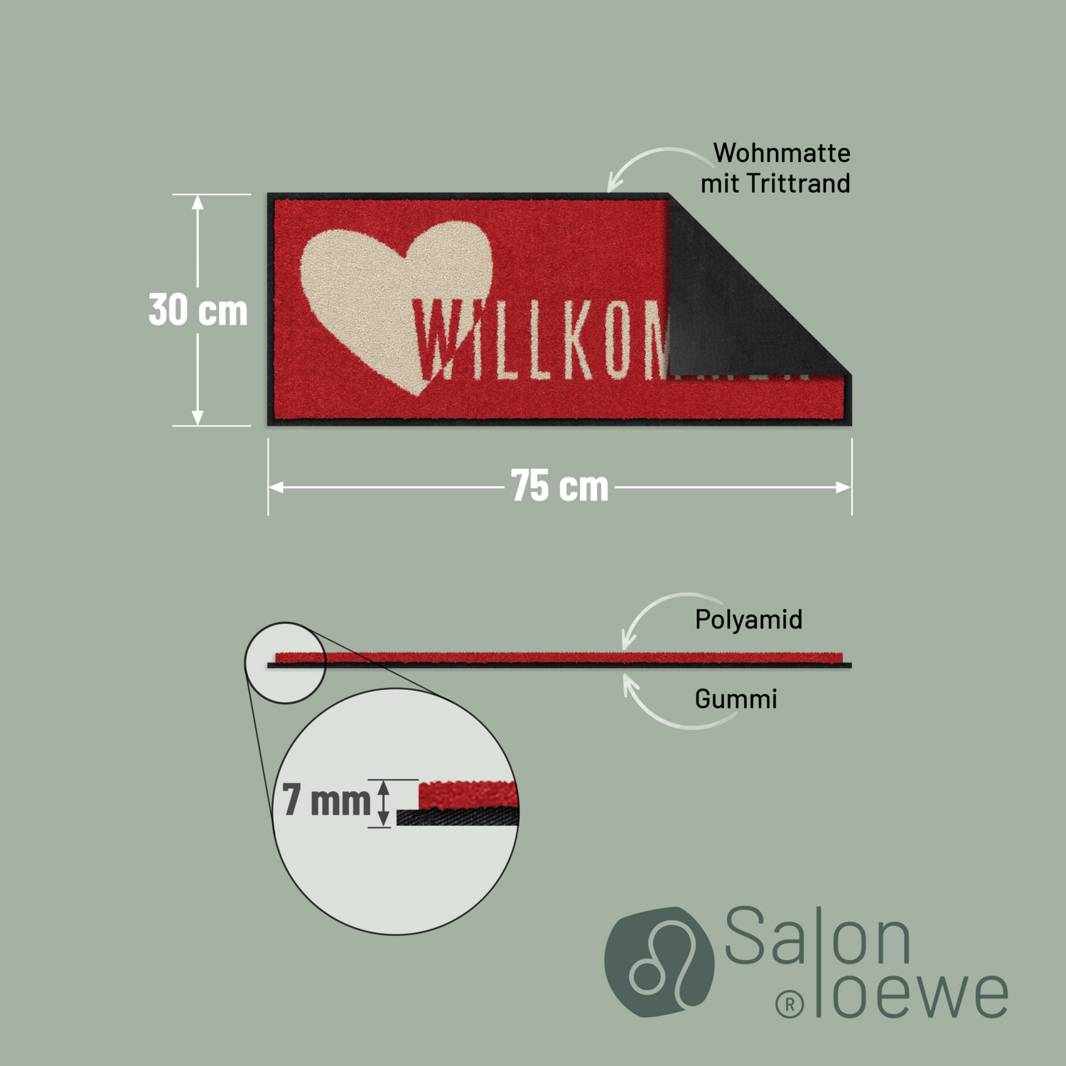 salonloewe-herzlichst-rot-minimatte-30-x-75-cm-kleine-fu-matte-mit-herz-motiv-ru image 4