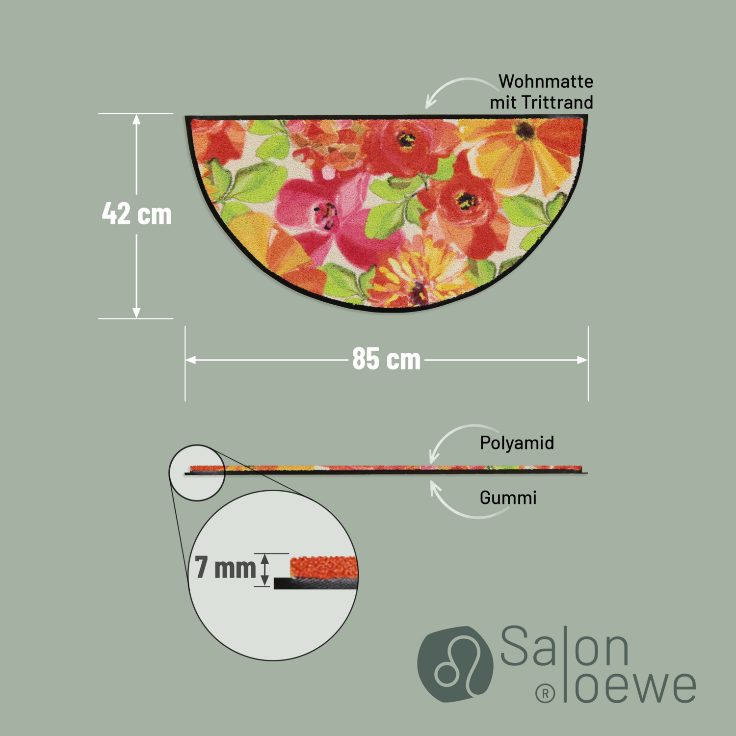 salonloewe-flower-bed-beige-red-sonderform-42-x-85-cm-design-fu-matte-mit-blumen image 4
