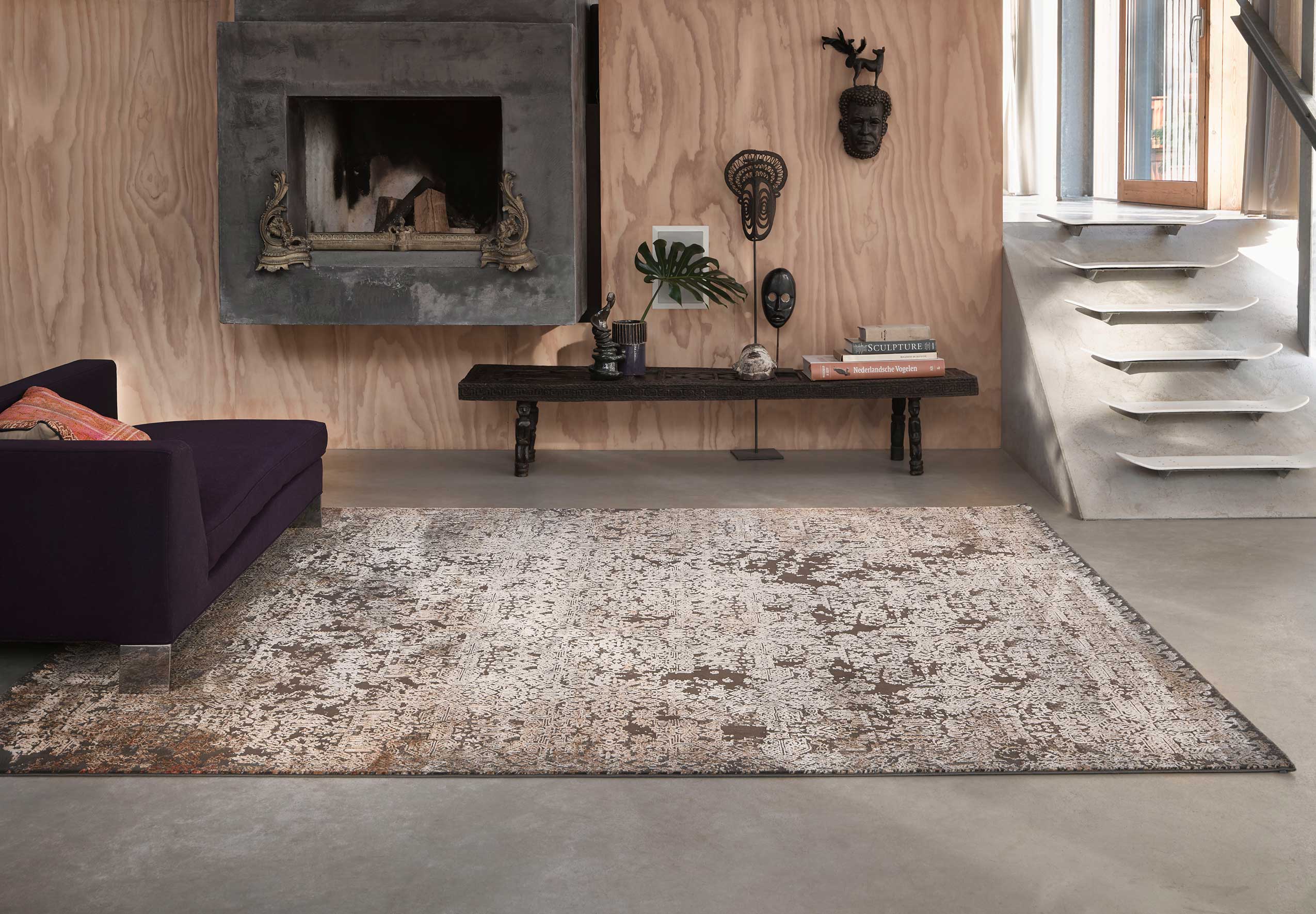 weconhome-bel-etage-teppich-gold-braun-vintage-gewebt image 7
