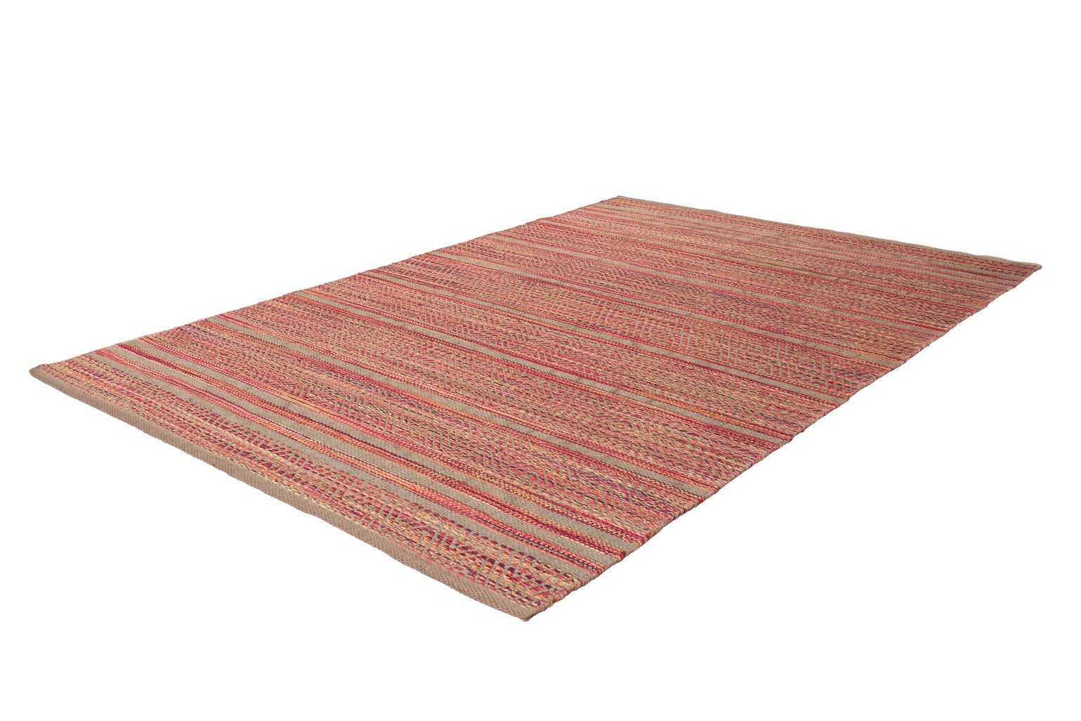 kayoom-sienna-810-handgefertigter-flachflorteppich-aus-baumwolle-und-jute-t-rkis image 5
