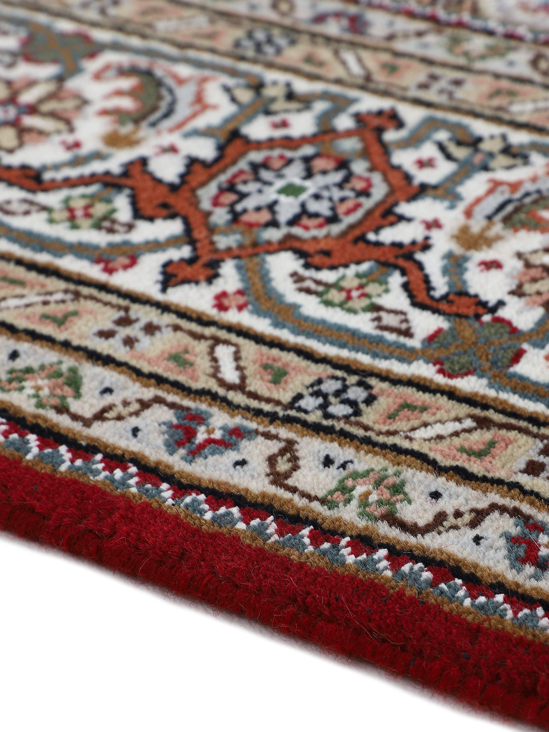 carpetfine-tabriz-mahi-teppich-rot-60x90-cm-handgekn-pft-wolle image 6