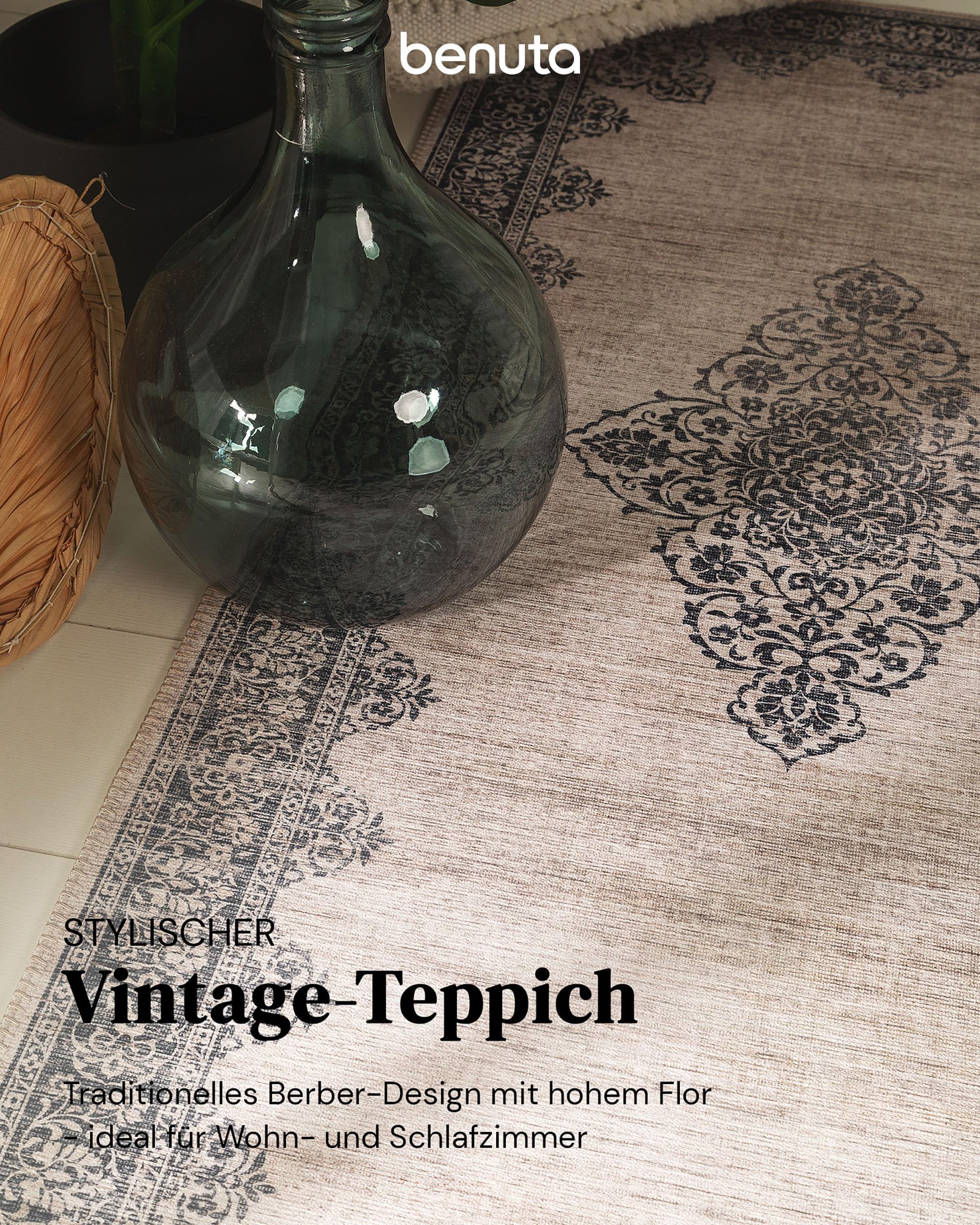 benuta-pop-laury-l-ufer-80x240-cm-grau-vintage-kunstfaser image 3