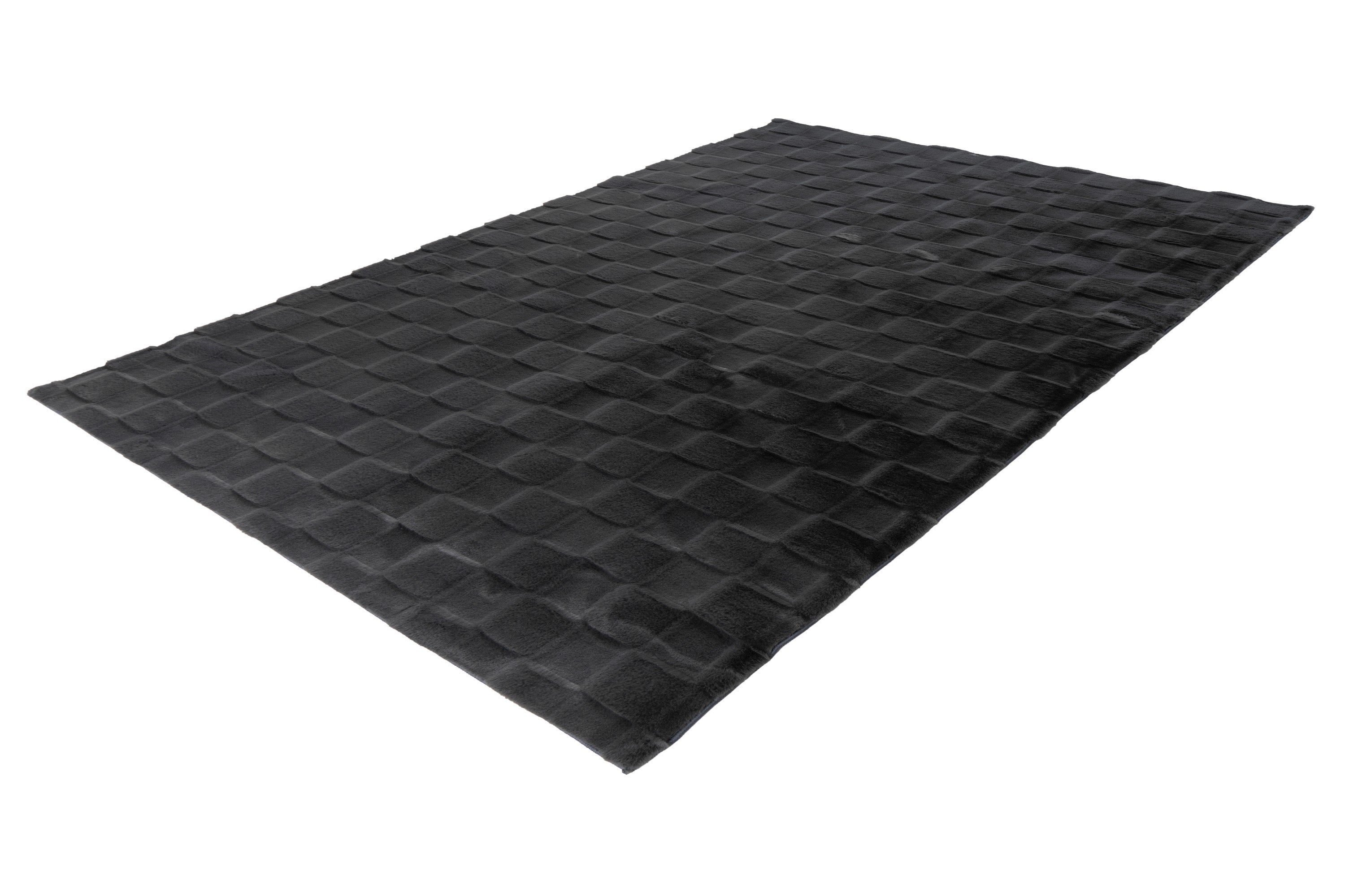 kayoom-last-125-kurzflorteppich-18-mm-florh-he-1800-g-m-polyester-graphit-4-gr-e image 2