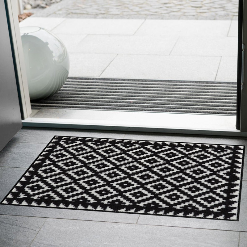 salonloewe-tabuk-black-white-teppich-50-x-75-cm-geometrisch image 2