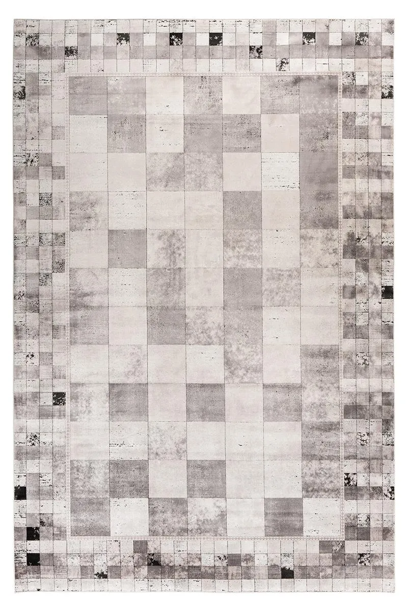 kayoom-elles-214-maschinengewebter-teppich-aus-bambusseide-klassisches-design image 1