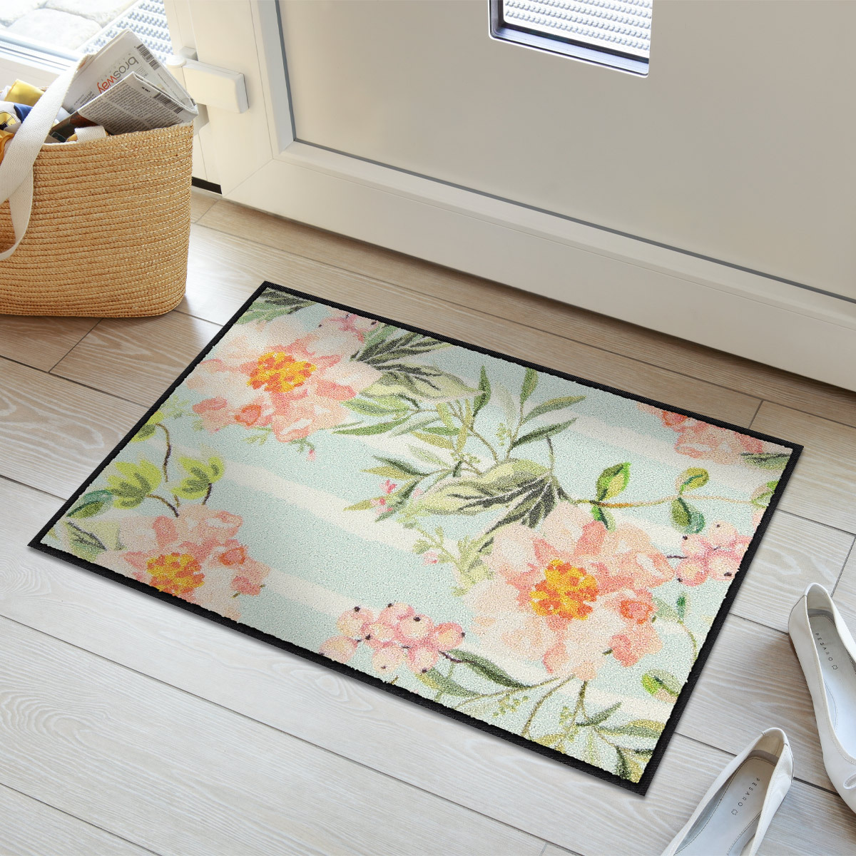 salonloewe-floral-stripes-blue-eingangsmatte-50-x-75-cm image 2