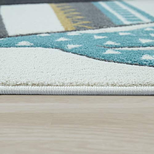 paco-home-kinder-teppich-indianer-zelt-3-d-140x200-cm-cream-grau-pastell image 7