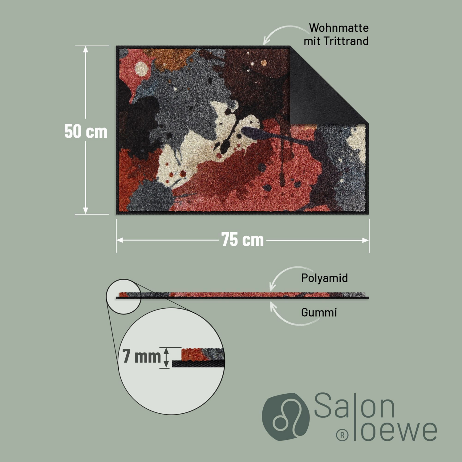 salonloewe-painters-mood-rose-blue-eingangsmatte-50-x-75-cm-7-mm-flor-polyamid image 4
