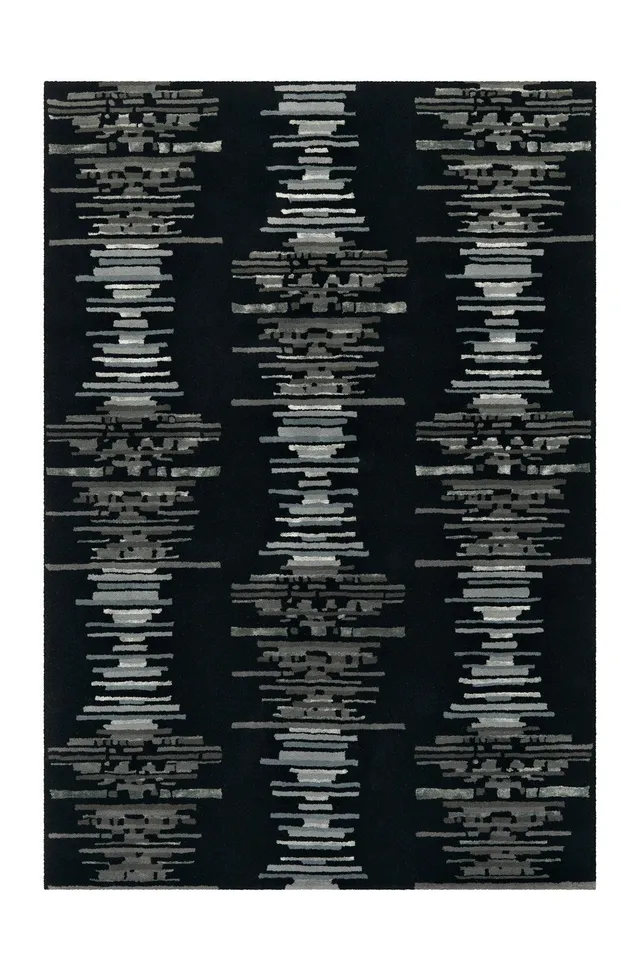 kayoom-satin-8060-eleganter-kurzflorteppich-flacher-flor-nat-rliche-materialien image 1