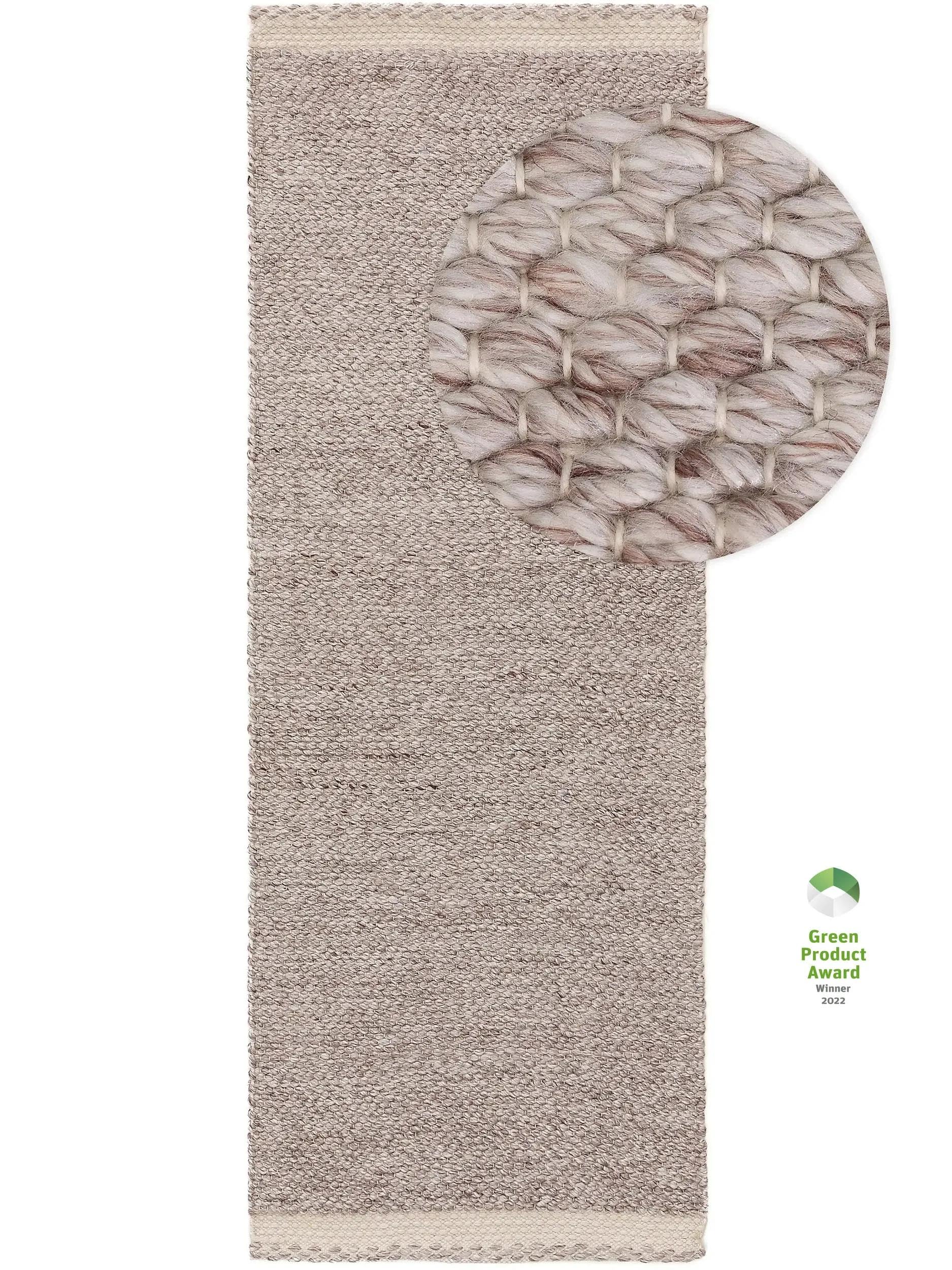 benuta-pure-teppich-kiah-creme-taupe-70x200-cm-kunstfaser-aus-recyceltem-materia image 3