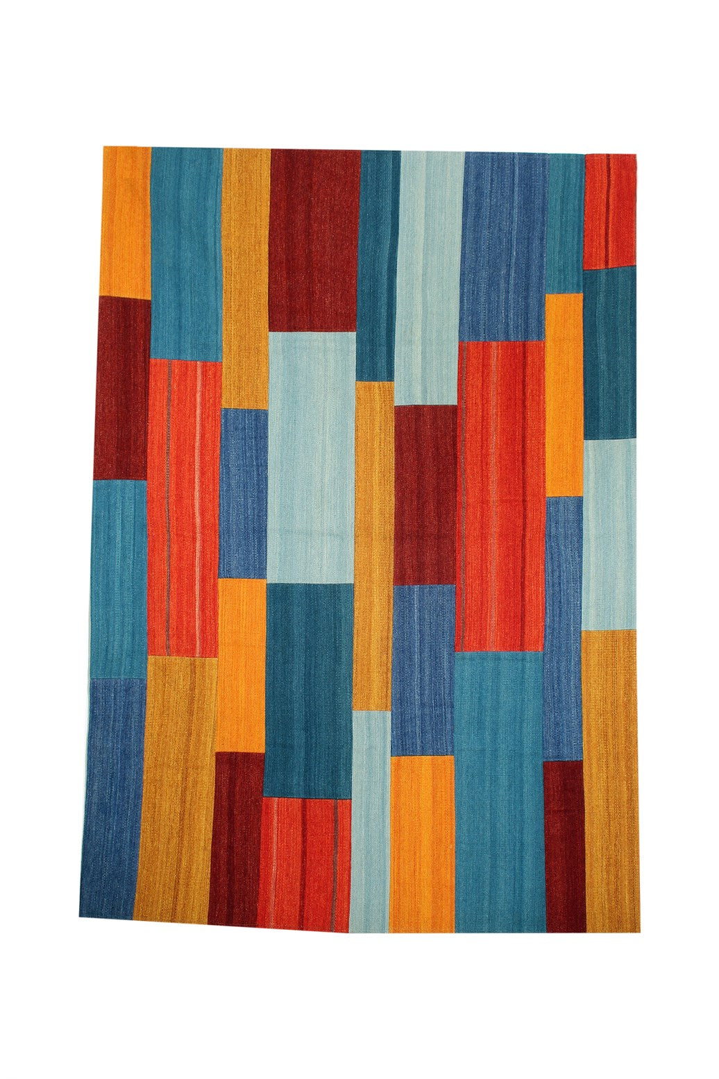 kayoom-radical-330-naturteppich-im-patchwork-design-handgefertigter-jacquard-kil image 1