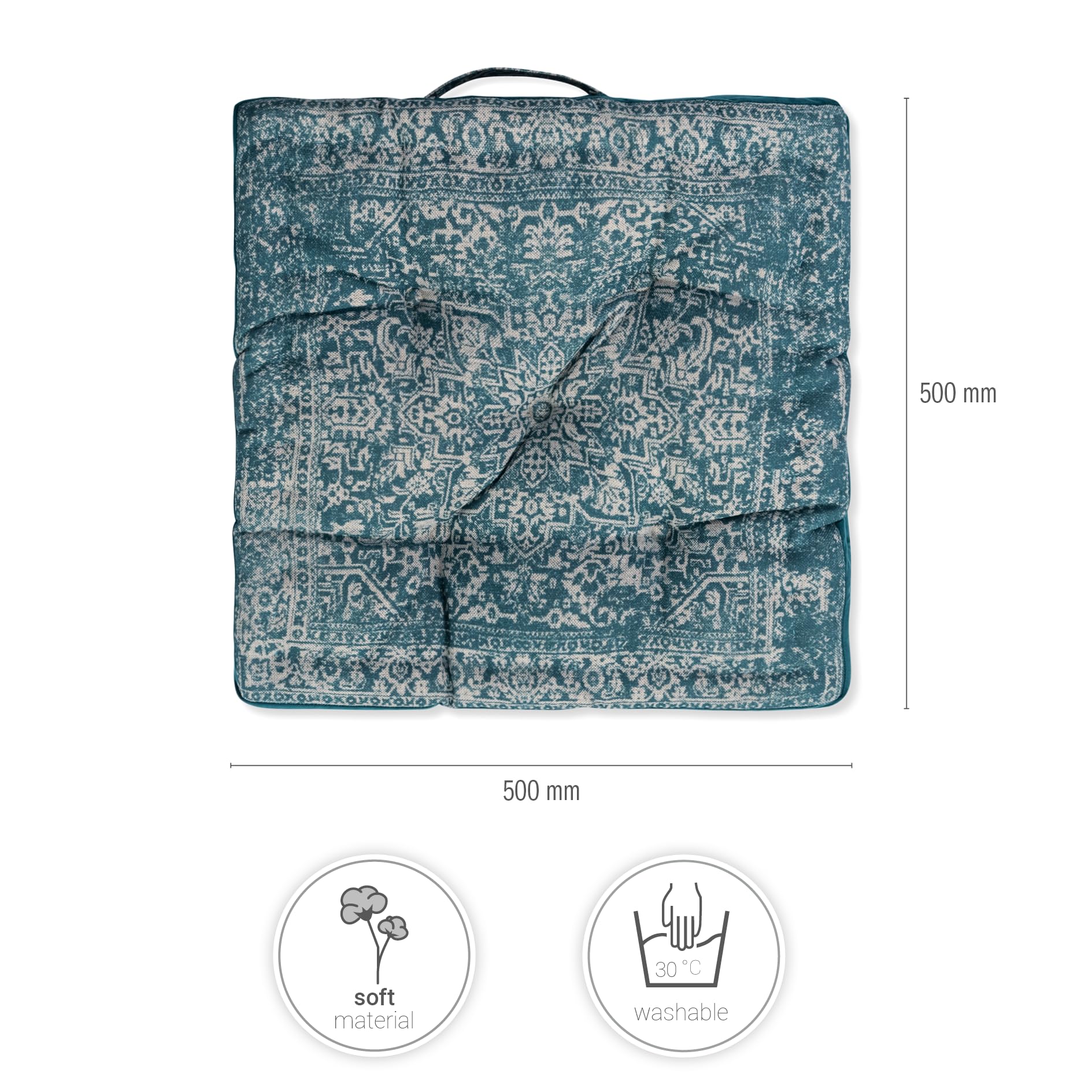 paco-home-bodenkissen-rund-blau-50x50x8-cm image 3