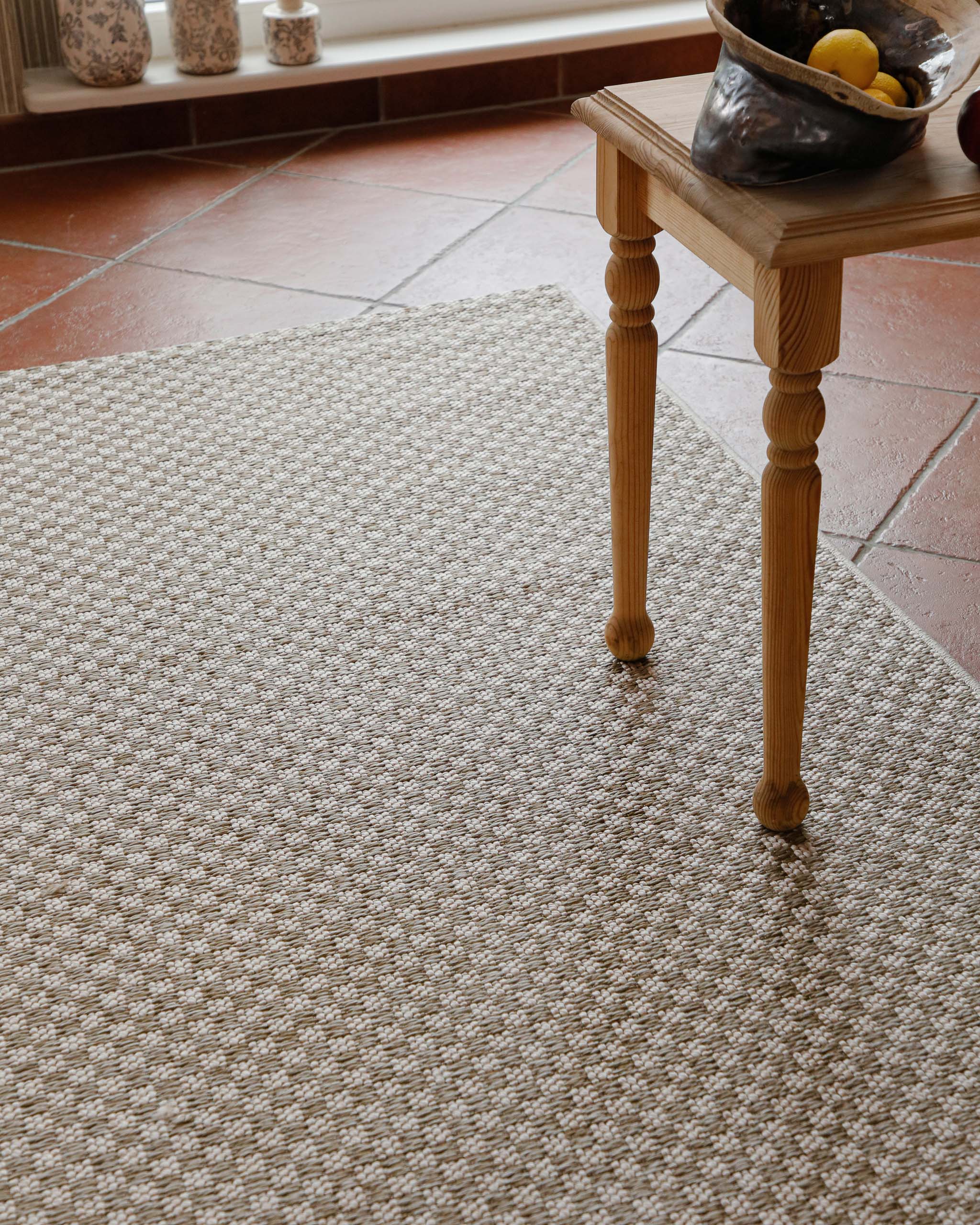 weconhome-miami-south-beach-in-outdoor-teppich-creme-wei-kariert image 2