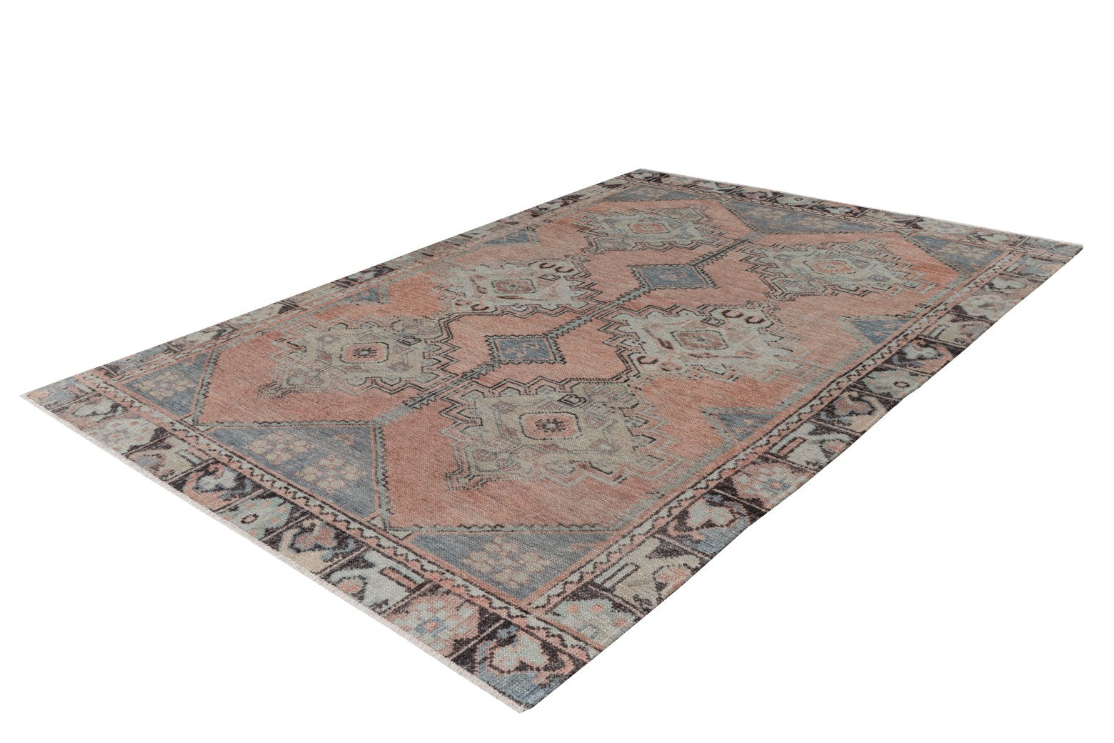 kayoom-toska-625-bedruckter-flachflorteppich image 2