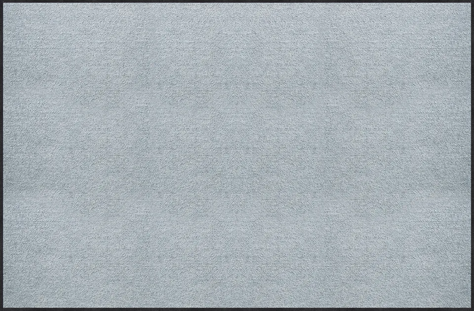 salonloewe-silbergrau-halbrund-115-x-175-cm-eingangsmatte-modern-polyamid image 1