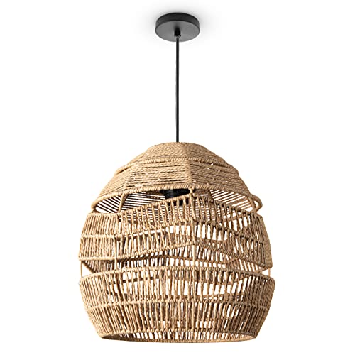 paco-home-pendelleuchte-boho-rattan-typ-4-natur-31-cm-e27 image 5