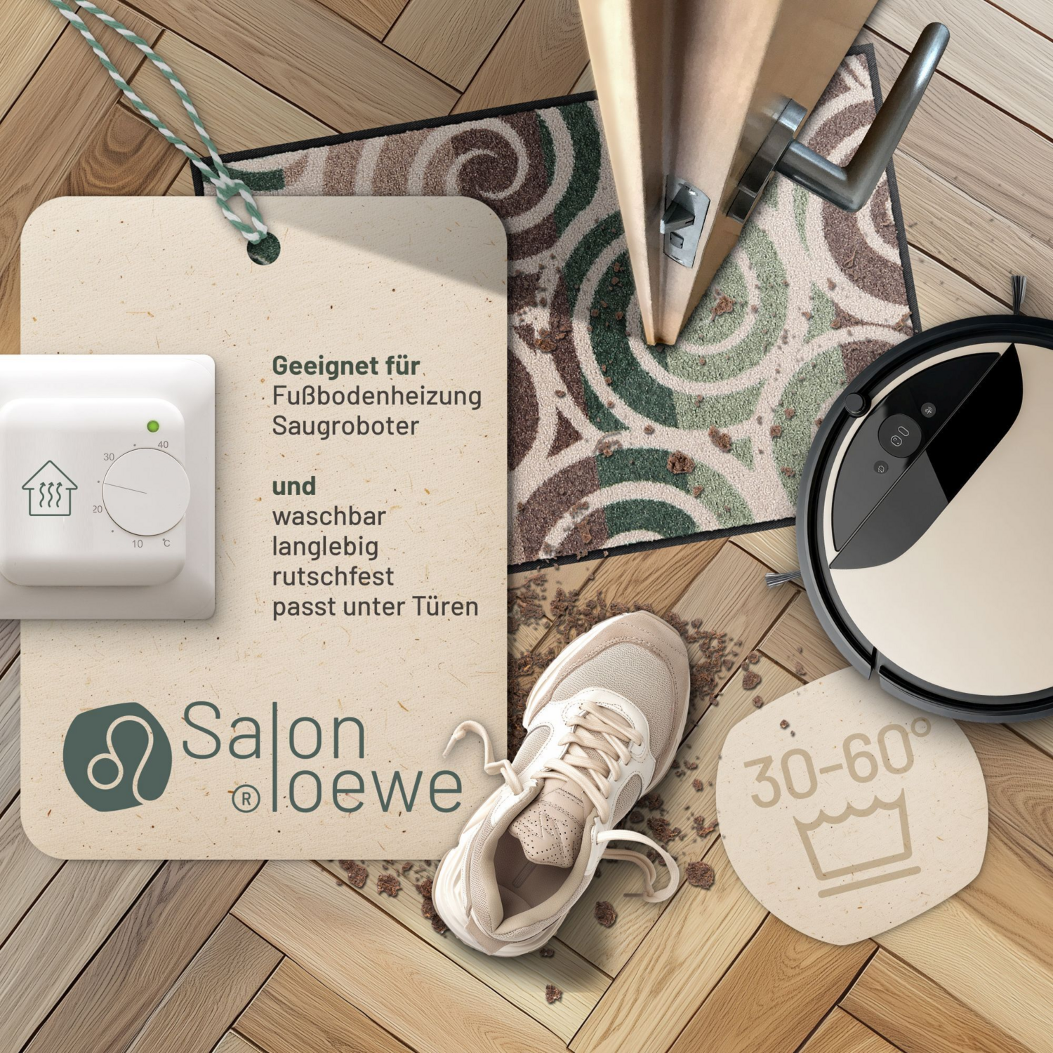 salonloewe-spiral-dance-eingangsmatte-50-x-75-cm-florale-fu-matte-in-bunt-rutsch image 2