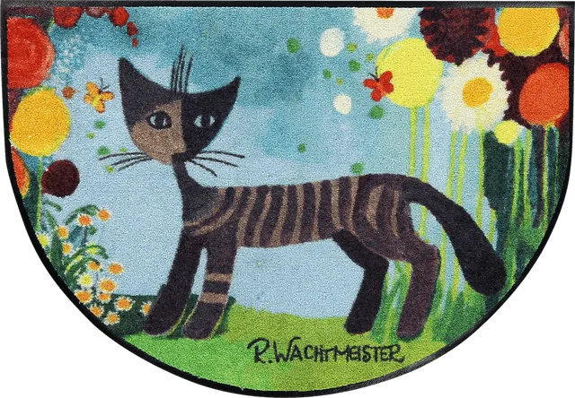 salonloewe-margherite-halbrund-60-x-85-cm-fu-matte-mit-katzenmotiv-von-r-wachtme image 1