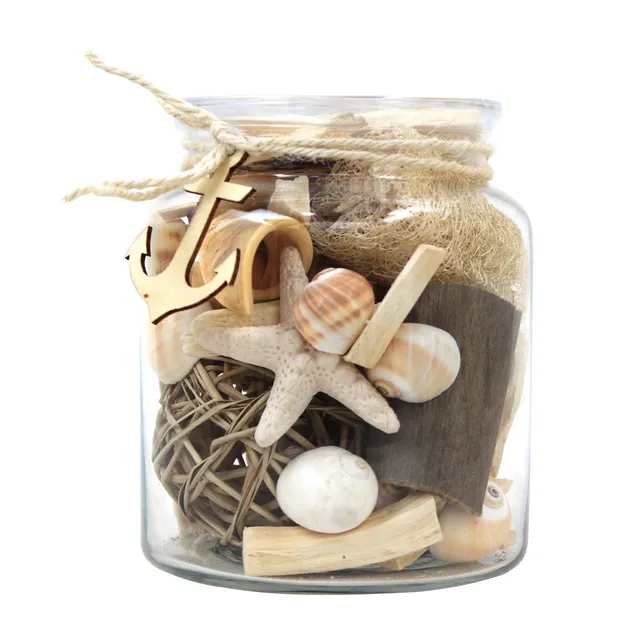 kayoom-dekoglas-flora-610-natural-meeres-naturmaterialien-und-glas-13-5x13-5x16- image 1