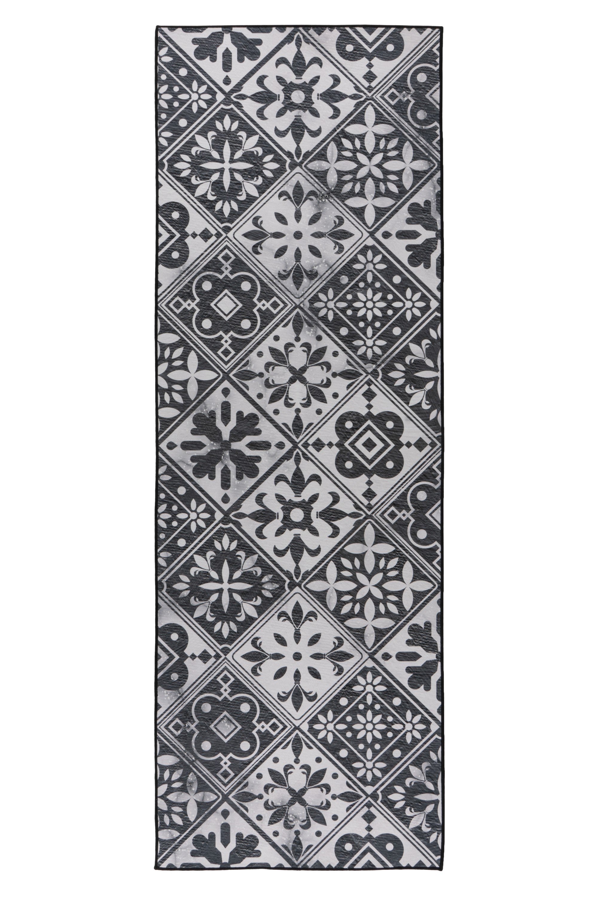 kayoom-seabed-125-kurzflorteppich-grau-60-x-180-cm-6-mm-florh-he-1050-g-m-polyes image 1