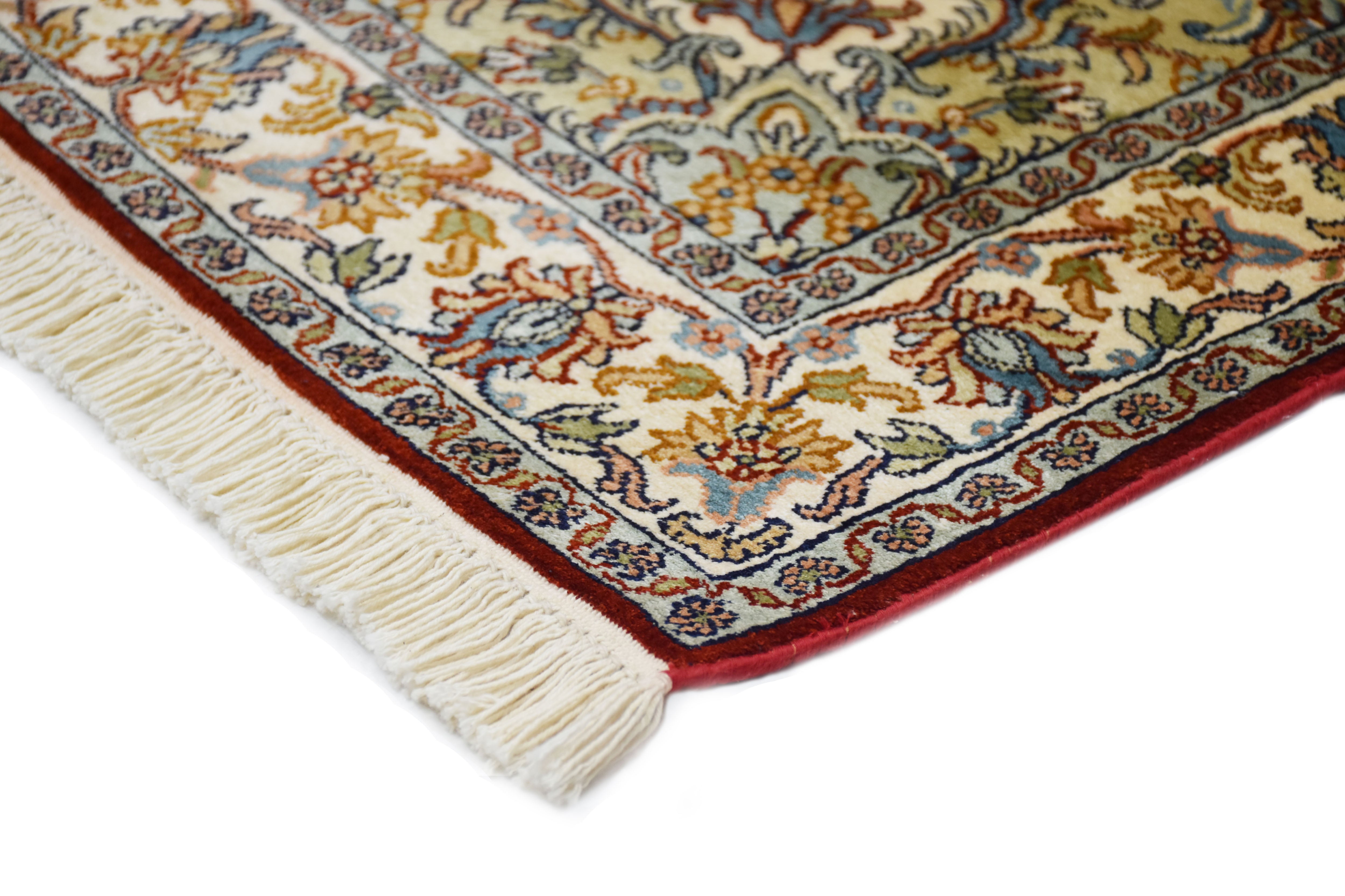 kayoom-kashan-8075-multi-orient-teppich-95x152-cm image 5
