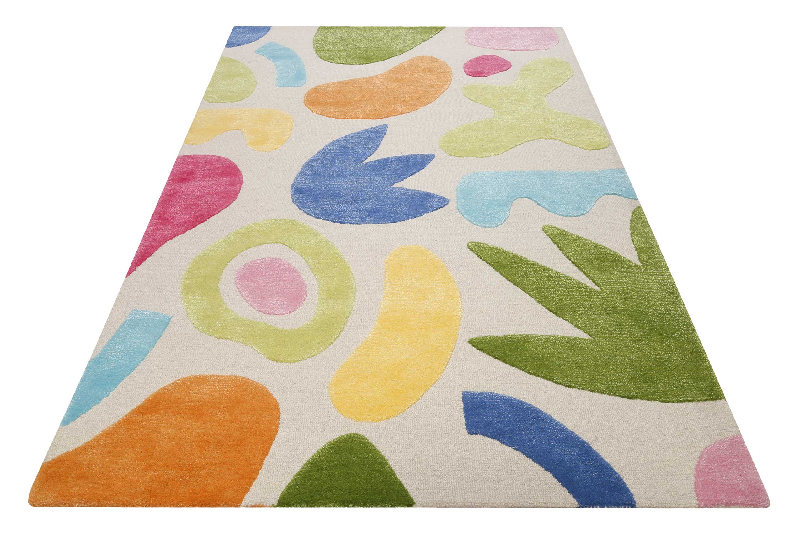 smart-kids-kimi-kinderteppich-creme-bunt-handgetufteter-teppich-aus-wolle-und-vi image 3