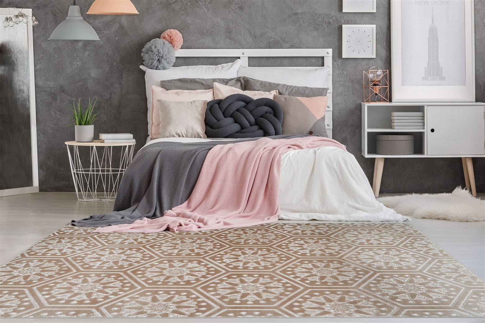 kayoom-monroe-225-teppich-gepr-gtes-3d-muster-kuschelflor-verschiedene-farben-gr image 2