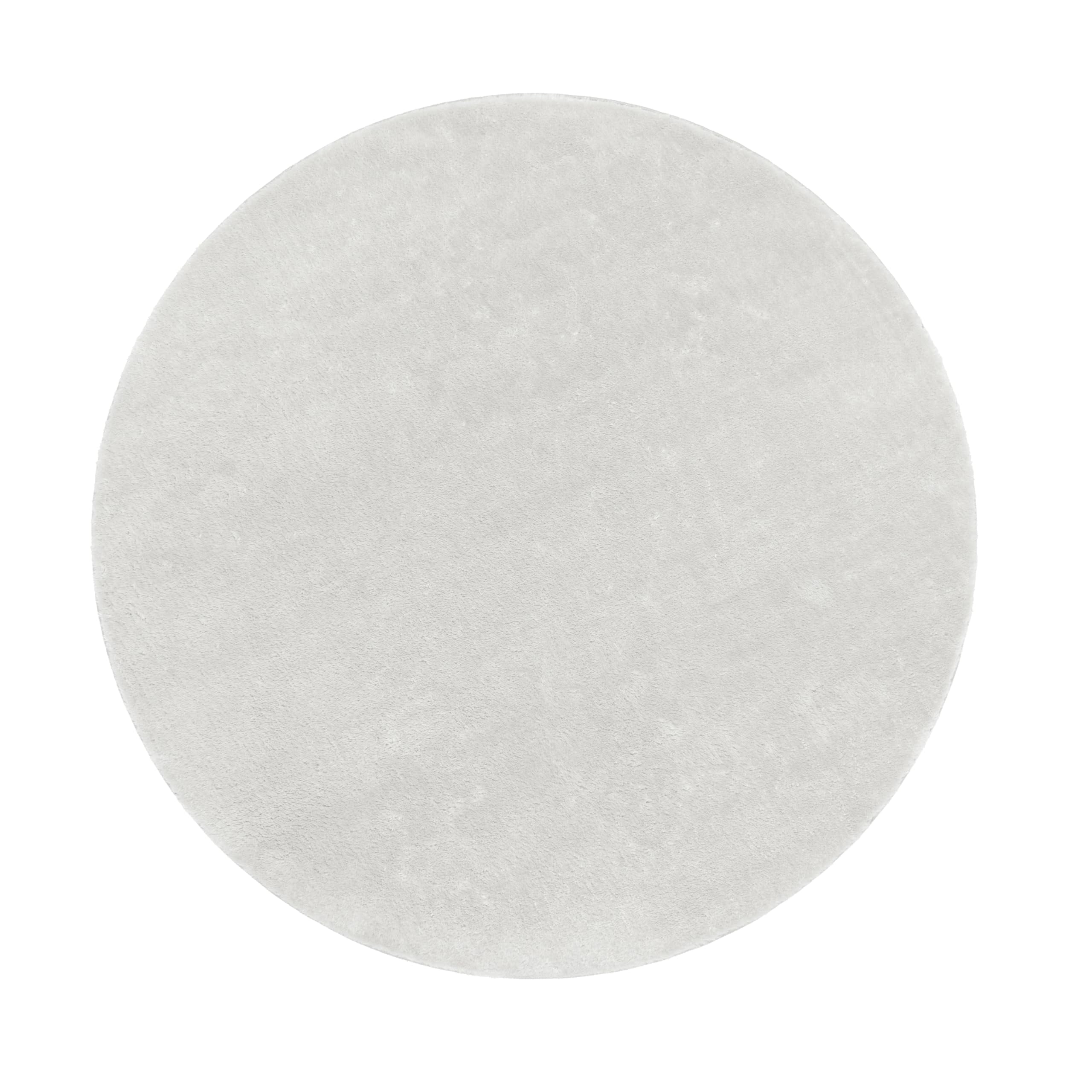 paco-home-kurzflor-teppich-style-200-cm-rund-silber-rutschfest-modern image 5