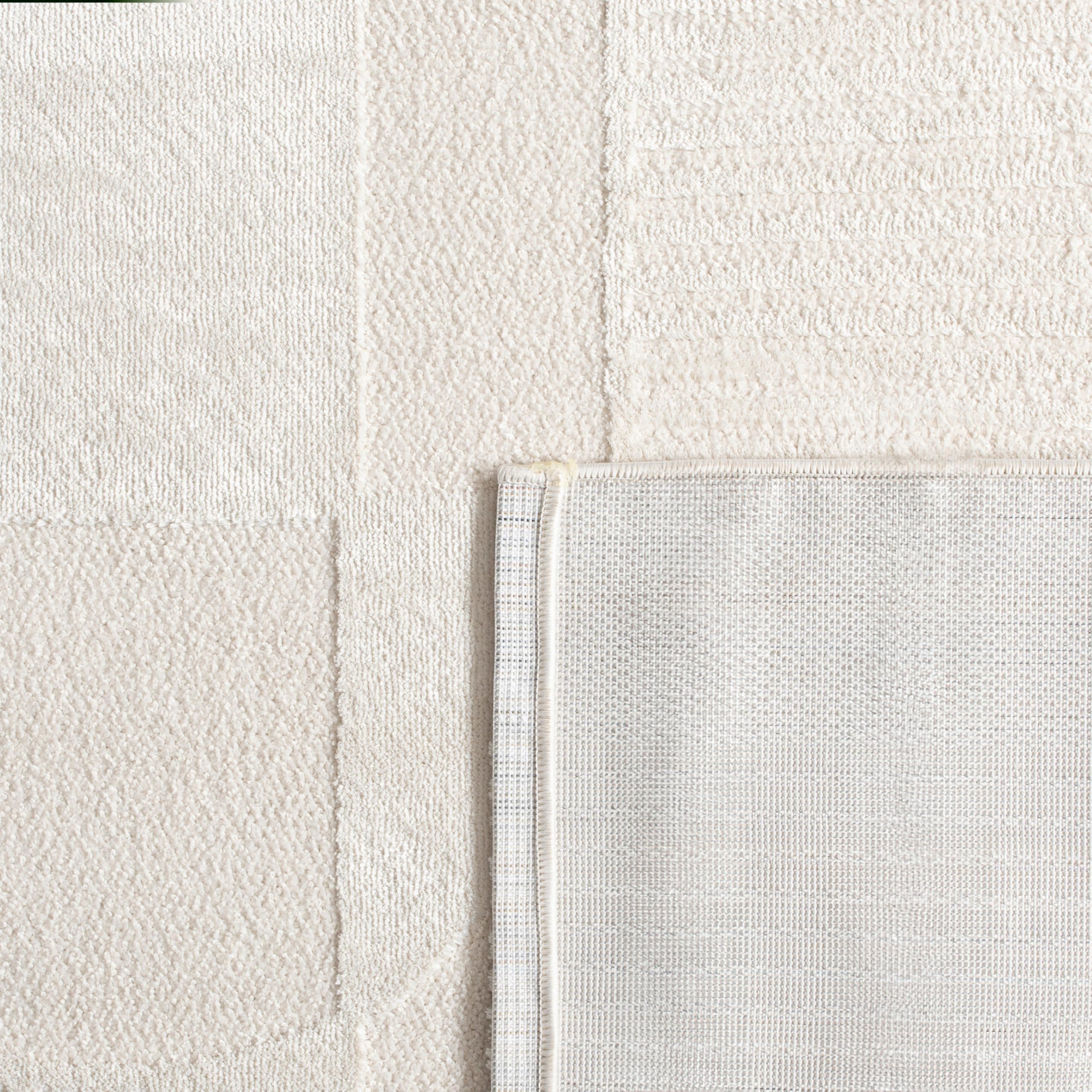 paco-home-metro-kurzflor-teppich-creme-80x150-cm-abstrakt-3d image 4