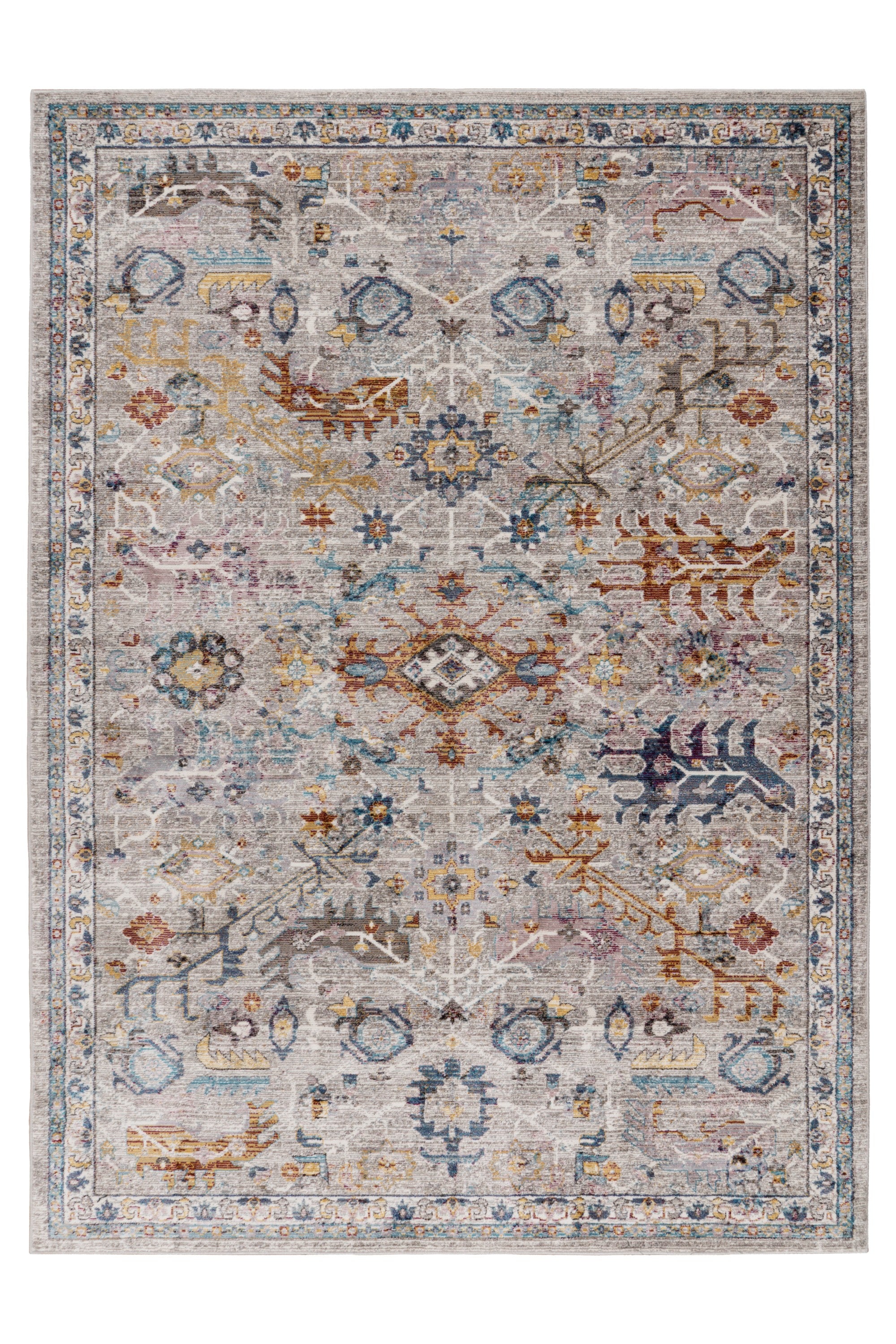 kayoom-scout-125-kurzflorteppich-10-mm-flor-2000-g-m-buntes-multi-design-pflegel image 8