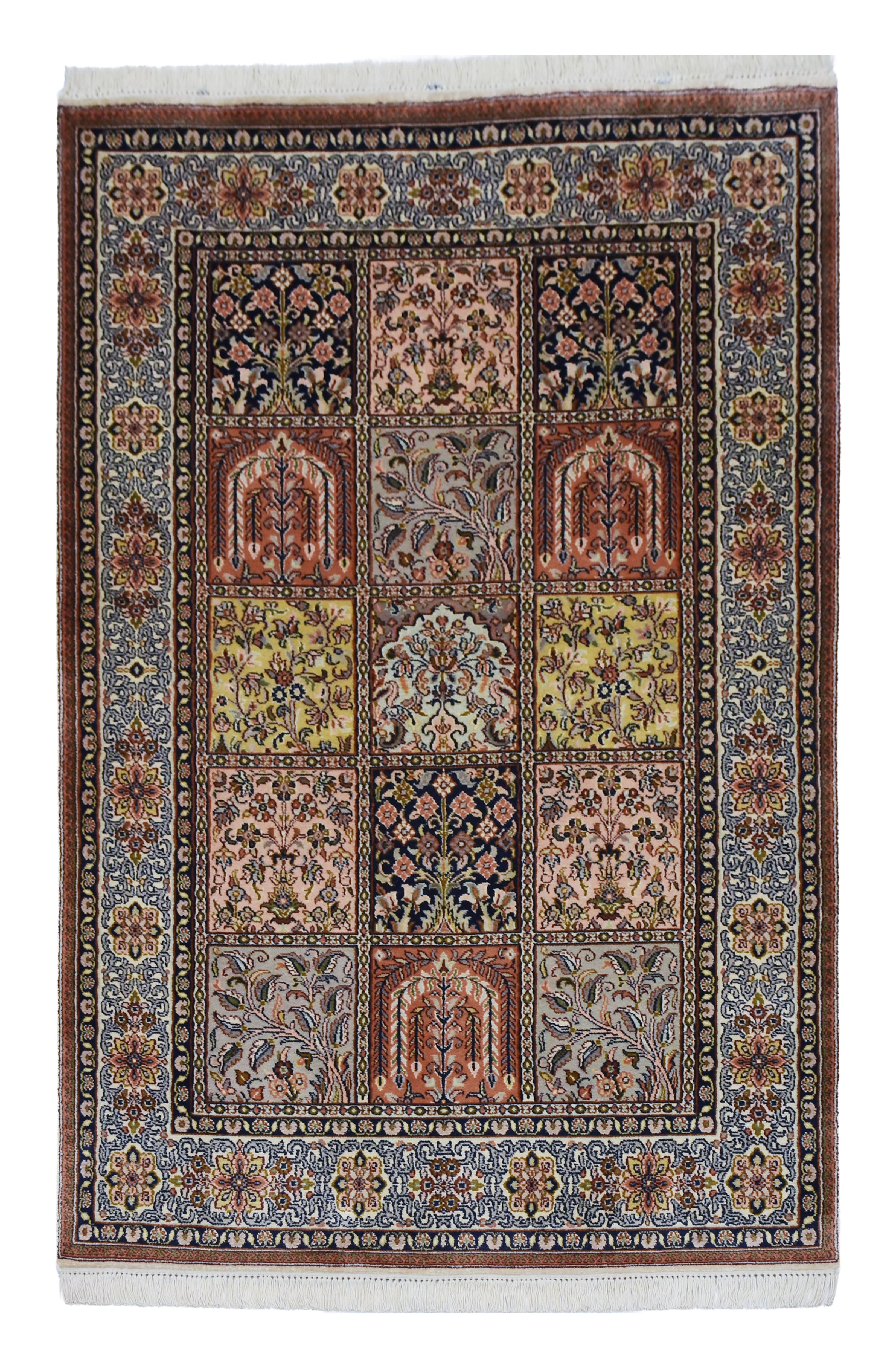 kayoom-r-taj-5098-multi-teppich-90x161-cm-handgewebter-orient-design-teppich image 1