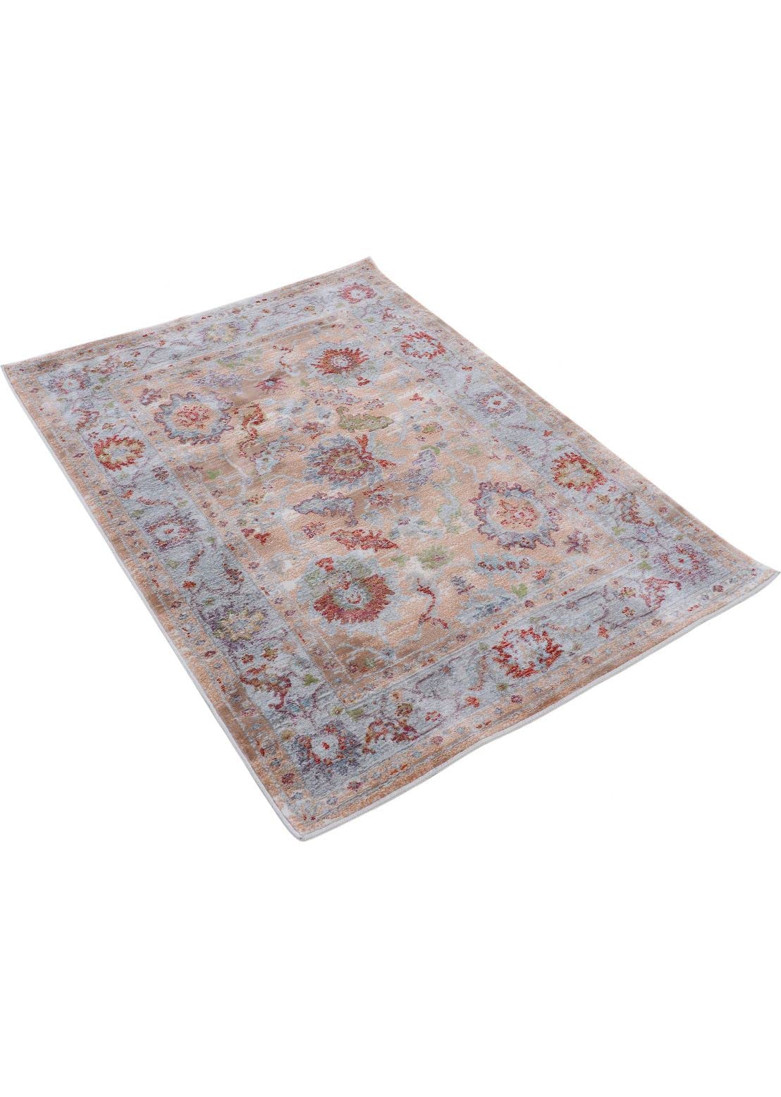 carpetfine-amaya-vintage-teppich-beige-120x170-cm image 3