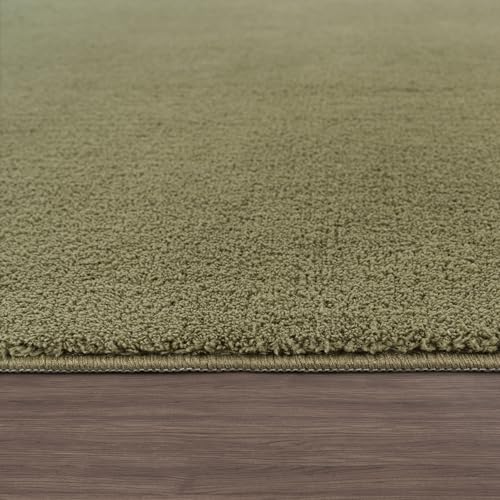 paco-home-wohnzimmerteppich-kurzflor-240x340-cm-gr-n-weich-rutschfest-waschbar-1 image 7