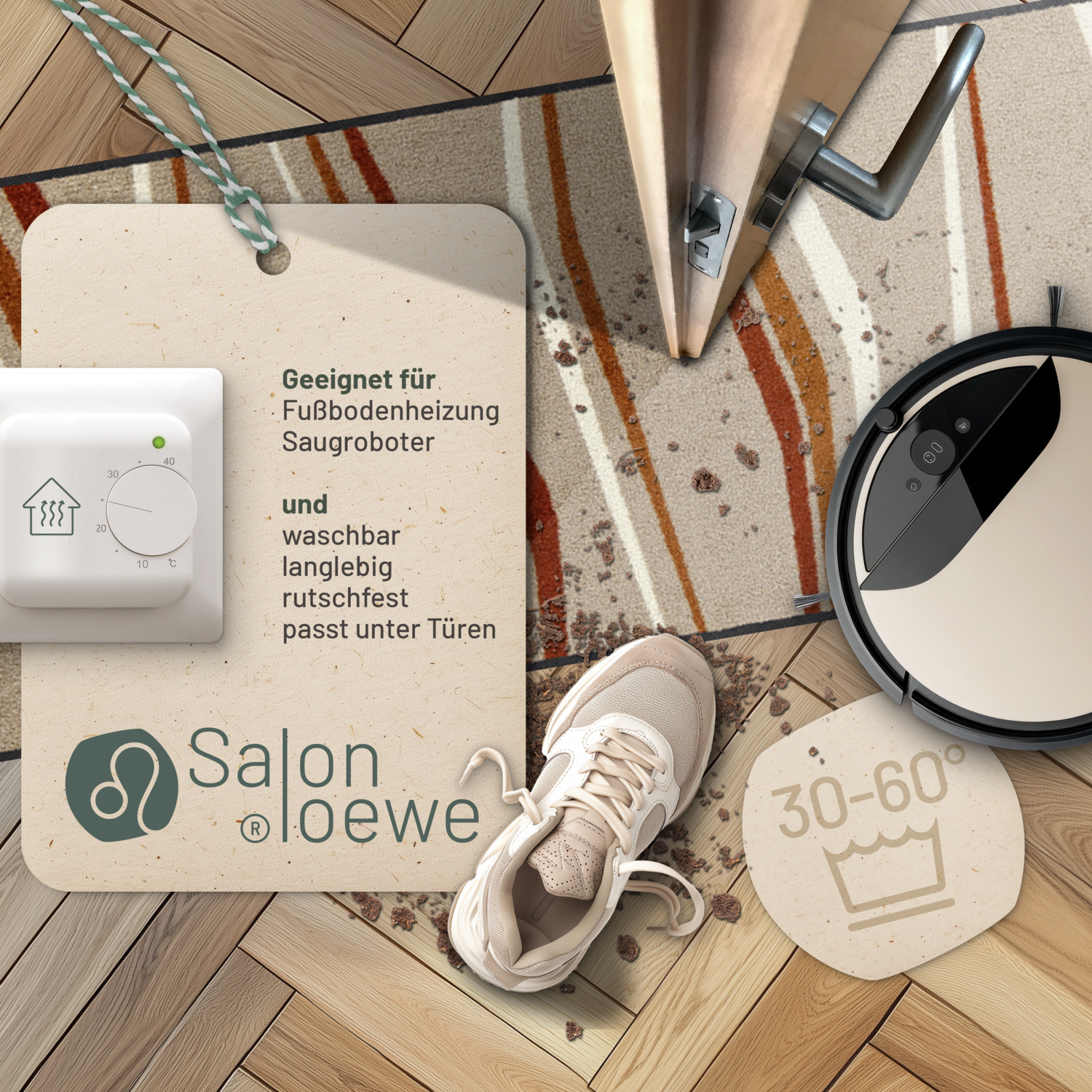 salonloewe-move-on-sand-teppich-60-x-180-cm-moderner-l-ufer-in-sandfarbe-f-r-flu image 3
