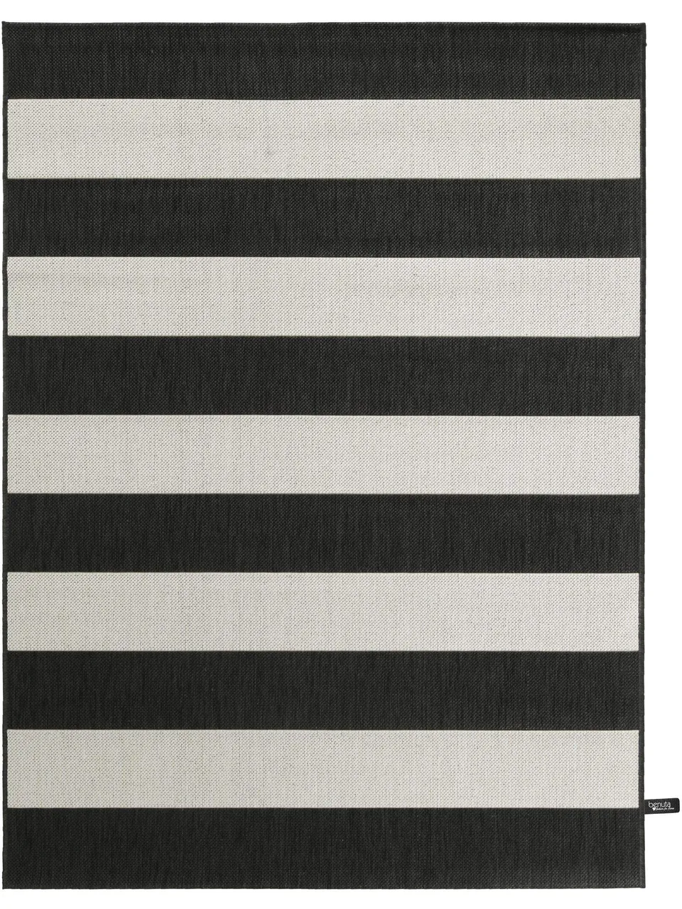 benuta-plus-metro-in-outdoor-teppich-schwarz-140x200-cm image 1