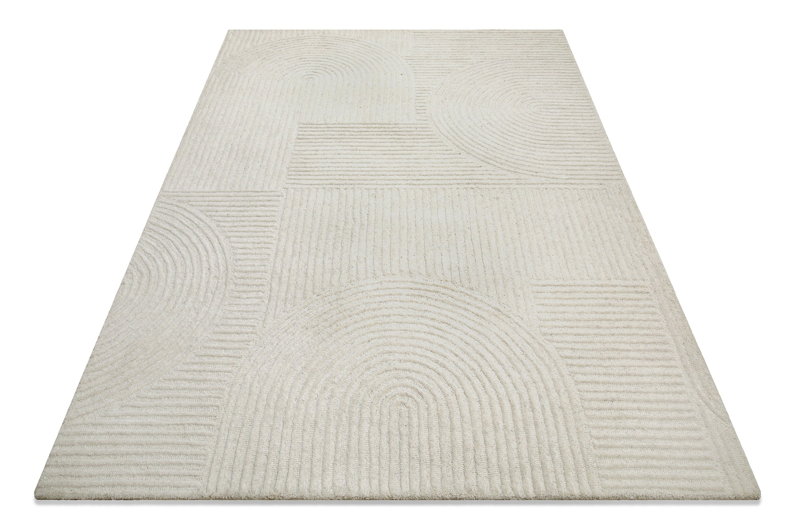 hamptons-by-weconhome-kurzflor-teppich-creme-wei-thirtysix-schurwolle image 3