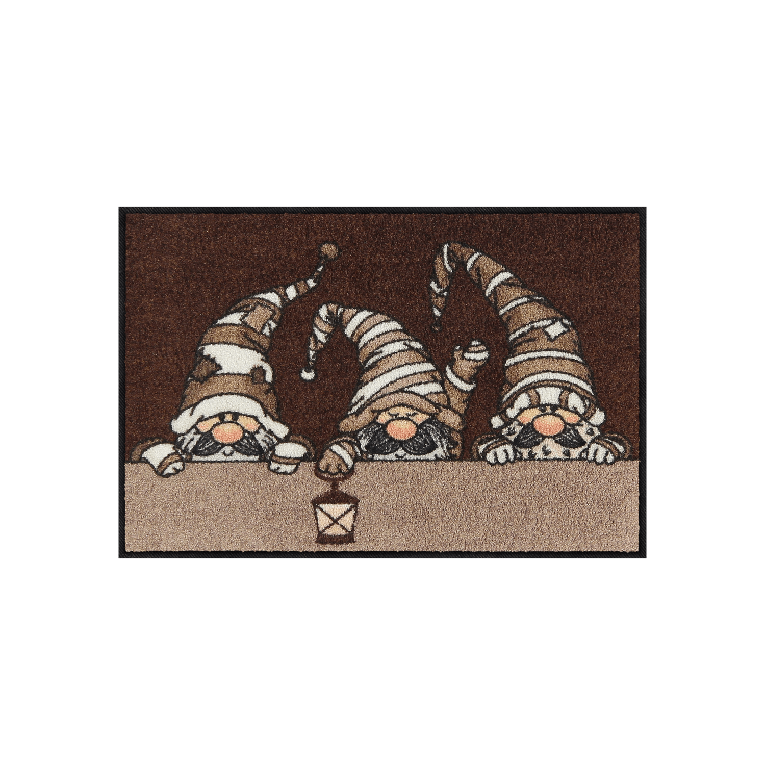salonloewe-julklapp-mocca-eingangsmatte-50-x-75-cm-wichtel-motiv-f-r-die-weihnac image 1