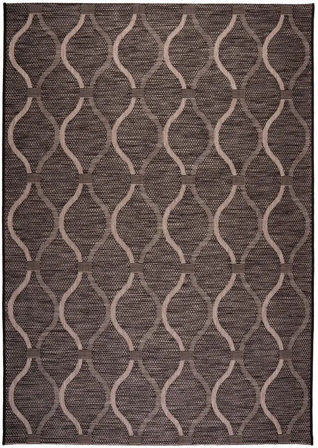 kayoom-nautic-981-flachgewebter-teppich-mit-rautenmuster image 1
