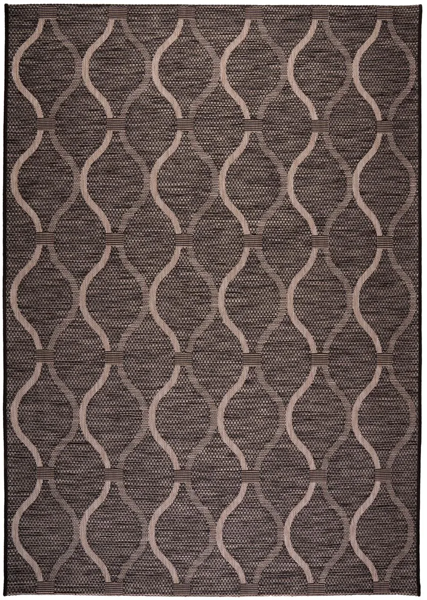 kayoom-nautic-981-flachgewebter-teppich-mit-rautenmuster image 1