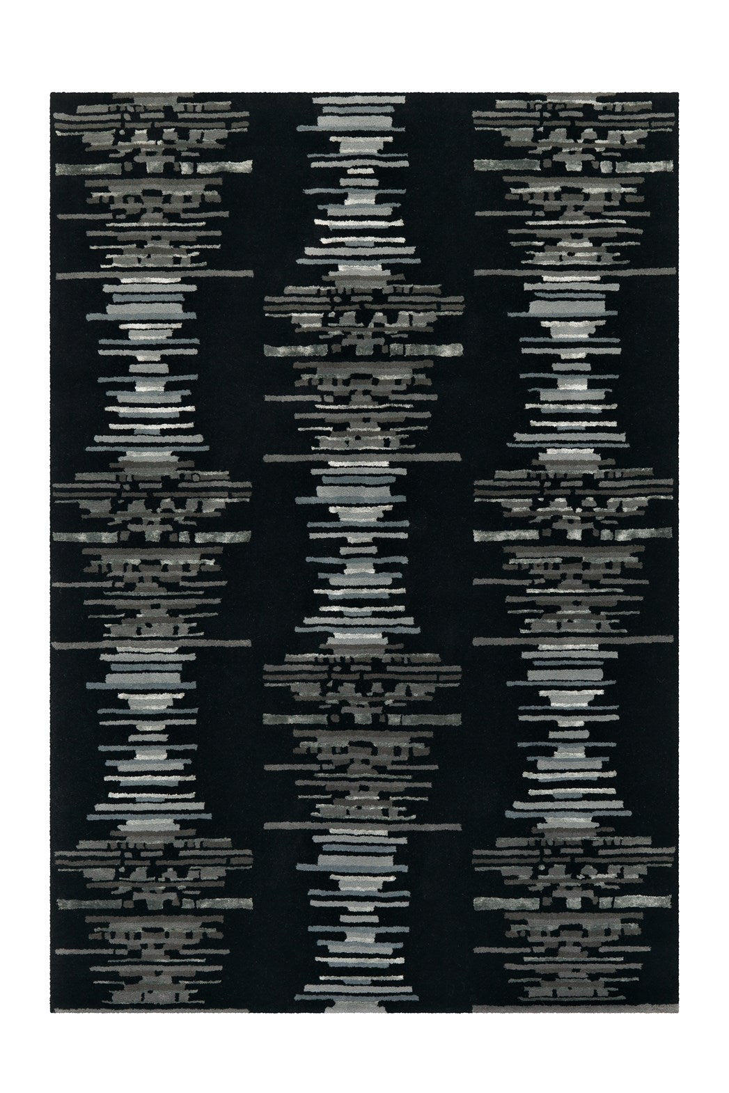 kayoom-satin-8060-eleganter-kurzflorteppich-flacher-flor-nat-rliche-materialien image 1